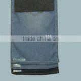 8oz 99%cotton 1%spandex/stretch Denim Fabric Denim Jeans Factory thumbnail-1