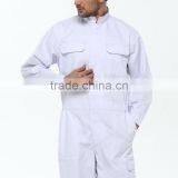 Custom China Manufacture White Jeans Overalls thumbnail-2