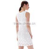 Sleeveless Ladies Elegant Fashion Crochet Simple Dress SR-D9778 thumbnail-5