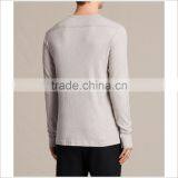 Free Sample Design Different GSM Choice Cotton Custom Long Sleeve Mens T Shirt thumbnail-2