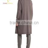 Women Wool Long Cardigan Sweater thumbnail-2