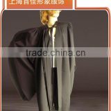 chinese silk robe,fashion graduation robe,PHD academic cheap graduation robe