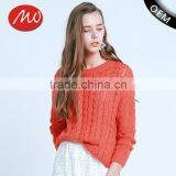 Branded Ladies See-through Loose Pullover Free Crochet Sweater Pattern With Custom Wholesale thumbnail-1