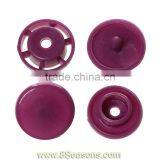 Resin Snap Fastener Set Buttons Scrapbooking Round Dark Purple 11mm x 4mm 12mm x 4mm 12mm x 6mm 12mm x 6mm,300Sets,Bulk thumbnail-1