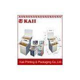 2 Tiers Printing Cardboard Display Stand / Racks / Cardboard Displays For Products Promotion