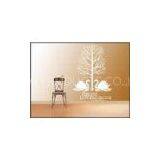 PVC Moisture Proof Nature Wall Decals Beige Modern Wall Decals 1m x 1.2m