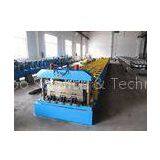 0.8-1.5mm Thickness Steel Floor Decking Forming Machine With High Strengthen Power