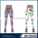 90% Polyester 10% Spandex Wholesale White Yoga Pants Indian Manufacturers thumbnail-4