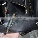 High Fashion Real Leather Jacket Woman Cheap Short Leather Spring Jackets Women thumbnail-4