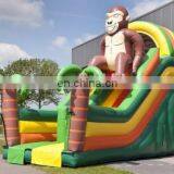 HI Amazing Newest Design Orangutan Giant Inflatable Children Slide for Outdoor Games