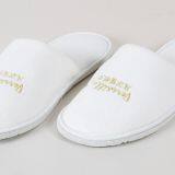 Hotel Supplies Open toe Terry Towel Static Free Hotel Slippers