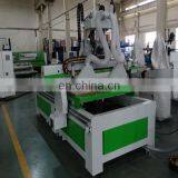 Wood Door Making "Expert"!!!synchronous 2 Heads Wood Cnc Router thumbnail-1