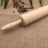 Wooden Rolling Pin,Made of Rubber Wood thumbnail-2