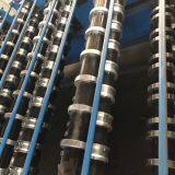 Export to Poland 1080 Trapezoidal Double Layer Roll Forming Machine With Post Guide Cutting thumbnail-5