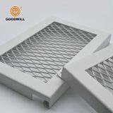 Diamond Shaped Perforated Pattern Metal Plate Mesh Steel Panels thumbnail-2