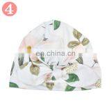 Newborn Hats Baby Soft Cotton Sun Hat Floral Bowknot Cap Toddler Turban Photo Props Indian Flower Cap Infant Hair Bands thumbnail-7