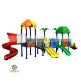 Hot Selling Outdoor Children Playground Kids Playground Outdoor Plastic Tube Slide for Sale JMQ-7201 thumbnail-3