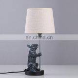 China Wholesale Custom Resin Material Vintage Mouse Table Lamp for Hotel Decor thumbnail-2