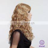 3010B Cheap Long Wave Synthetic Lady Stars Hair Wig thumbnail-5