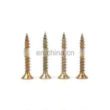 C1022A Hardened Steel Flat Countersunk Chipboard Screw Cutting Thread