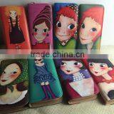 Graffiti Women Leather Wallet Women Wallets Brand Design Fashion Designer Purses for Women thumbnail-6