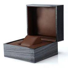 High-grade Wooden Watch Box Solid Wood Flip Packaging Box Jewelry Storage Spot Gift Box. thumbnail-4