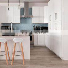 FoShan Manufacturers Europe Modern Style Customized Acrylic Lacquer Shaker Kitchen Cabinet Designs thumbnail-1
