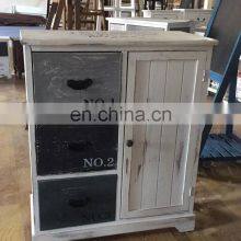 America Vintage Style Wood Storage Cabinet Chest Drawers thumbnail-3