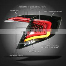 LED Tail Lights For Honda Civic 2016-2019 Tail Light Rear Lamp Turning+Reversing+Brake Light thumbnail-2