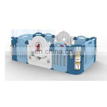 Factory Price Indoor Play Children Cheap Play Yard Kids Portable Foldable Playpen Fence Plastic Baby Playpen for Sale thumbnail-2