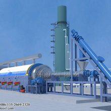 DOING Newest generation new fully continuous to liquid fuel waste tire pyrolysis plant recycing machine