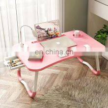 New Easy Portable Dormitory Bed Study Home Eating Small Desk Plastic Folding Table