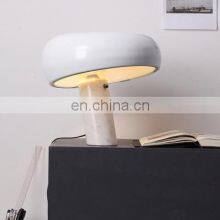 Modern Marble Table Lamp Black Table Lighting LED White Desk Lamp thumbnail-2