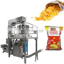 Automatic Potato Chips Weight Scale Packing Filling Machine Banana Chips Potato Chip Packing Machine