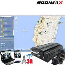 4CH Monitoring 1080P AHD Camera HDD MDVR 3G Wifi G-sensor GSM Security Mobile DVR thumbnail-4