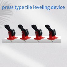 Press type tile leveling device