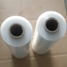 Factory Wholesale Shrink Wrap Film Rolls Plastic Manual Transparent PE Heat Shrink Pallet Wrapping Lldpe Shrink Packaging Film thumbnail-3