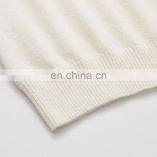 Custom Logo 100% Cashmere Women's Turtleneck Sweater Solid Pattern Jumpers With Front Logo Casual Winter Wear thumbnail-5