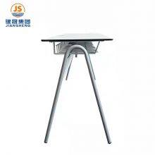 JS Hot Sell 2 Person School Double Table University Classroom Furniture School Student Desks thumbnail-5