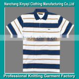 Brazil yarn dye stripe Dri Fit T-Shirts Wholesale / Clothes Made in China Garment Factory Price Supply
