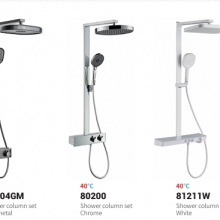 Enhanced Bathing Comfort Equipped With a Variety of Safety Protection Functions Improving Durability Thermostatic Shower Set Series thumbnail-3