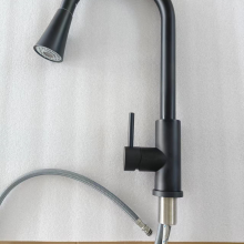 Stainless Steel Single Handle Kitchen Faucet thumbnail-3