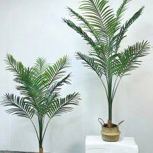 Factory Artificial Plants Areca Palm Trees in Pot Decoration for Indoor Outdoor thumbnail-3