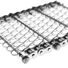 Spiral Wire Mesh Conveyor Belt With Round Spirals High Temperature Resistance for Food /Beverage Factory thumbnail-1