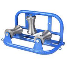 Heavy Duty Cable Laying Pulley Blocks - HDPE Sheave & Steel Frame for Overhead Power Line Stringing (Plate, Corner, Wellhead Types) thumbnail-4