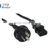 Upmarket Quality Factory Price Australian Type Power Cord/Australian Extension Cord With SAA Certification/Australia 3pin Power thumbnail-1