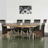 DT-4061 Morden Recycle Elm Dining Table Set thumbnail-1