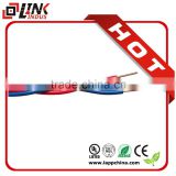 300/500v 450/750V Red&yellow twisted core flexible copper conductor RVS electrical wire