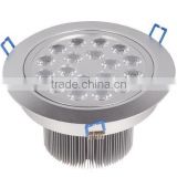 Residential Light 300Lm recessed wall led light fixture 18w