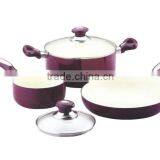 5PCS Aluminium Nonstick Cookware Set C1154